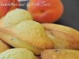 Madeleines aux abricots secs