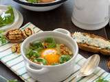 Oeufs Cocotte Saveur Roquefort