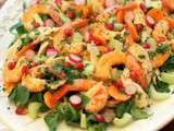 Salade Fraicheur Poulet Crevettes