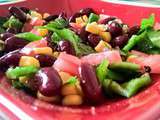 Salade aux haricots rouges