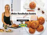 Atelier kanelbullar suédois chez ikea