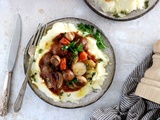 Bourguignon de champignons (végétarien)