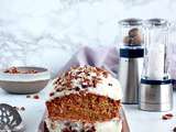 Carrot cake facile et glaçage au « cream cheese »