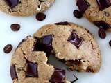 Cookies au beurre noisette, café et tahini