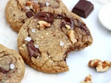 Cookies aux noix, beurre noisette et chocolat