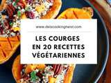 Courges en 20 recettes végétariennes