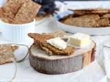 Crackers suédois aux graines « Knäckebröd »