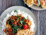 Curry de chou-fleur et lentilles au lait de coco (+vidéo)