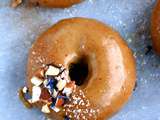 Donuts façon « banana bread » et glaçage aux noix de cajou (vegan)