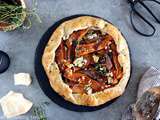 Galette de courge butternut au parmesan