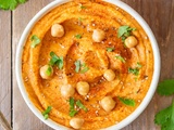 Houmous aux poivrons grillés