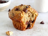 Muffins aux courgettes et pépites de chocolat