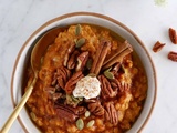 Porridge à la citrouille (façon pumpkin pie)