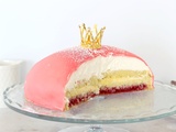 Prinsesstårta rose (gâteau princesse suédois)