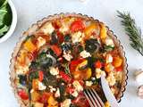 Quiche aux légumes du soleil et à la feta