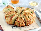 Scones salés au parmesan et aux herbes