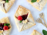 Tartelettes enveloppes aux framboises