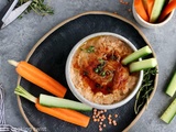 Tartinade de lentilles corail