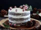 Vegan Gingerbread Naked Cake au Caramel