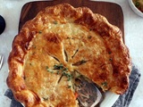 Vegetarian pot pie (tourte aux légumes)