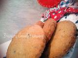 Biscuits Croquants à la purée de sésame et Chocolat