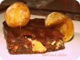 Brownies Chocolat Noir et Blanc-Mirabelles