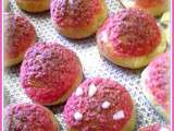 Choux et son craquelin rose