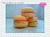 Macarons Beurre de cacahuète