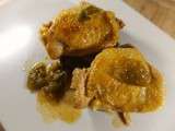 Poulet Poivron et Huile Citron