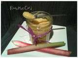 Rhubarbe Curd