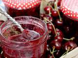 Confiture de cerises bigarreaux