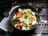 Couscous perlé aux légumes et au chèvre