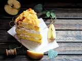 Layer cake pommes & caramel