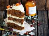 Layered carrot cake