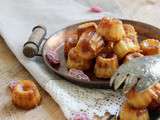 Mini-cannelés à la violette