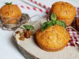 Petits cakes au thon, poivron et fromage Merzer