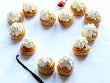 Petits choux rhubarbe