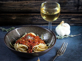 Spaghetti à la bolognaise végétarienne