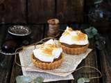 Tartelettes au café meringuées