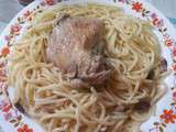 Spaghetti au poulet