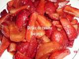 Salade de fraises et tomates