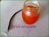 Confiture d'abricots à la vanille