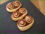 Palmiers sablés aux chocolat