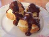 Profiteroles au chocolat