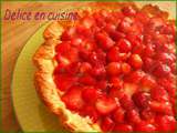 Tarte aux fraises et mascarpone