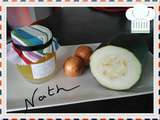 Confiture courgettes oignons