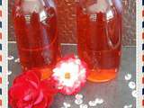 Sirop de rose citron