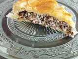 Tourte aux lentilles du Puy et au bleu d'Auvergne