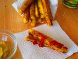 Frites légères de polenta au paprika