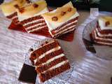 Tranches de chocolat aux poires